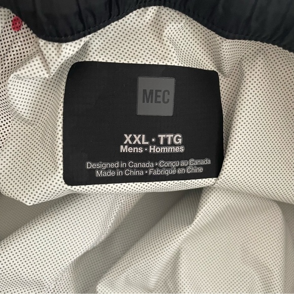 MEC Waterproof Pertex Shield Pants Lightweight Packable Black Mens Size XXL - Picture 7 of 9